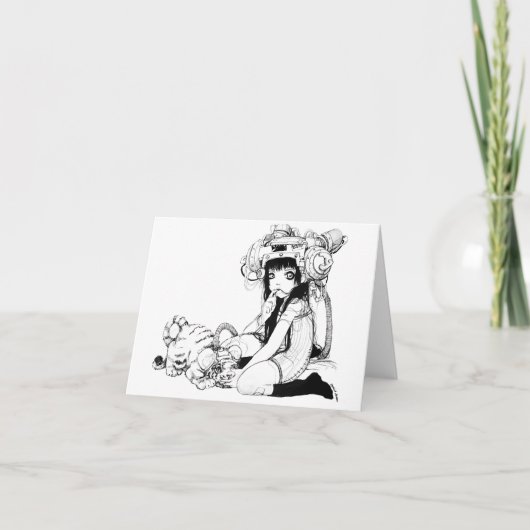 Symbiotic Friends Note Card Karte (Vorderseite)