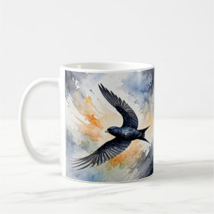 Symbiotic Sky Dancer: Graceful Swift BIrd Kaffeetasse