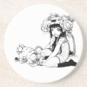 Symbiotische Freunde Drink Untersetzer (Vorne)