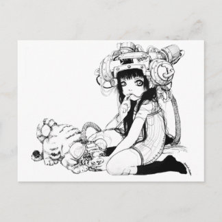 Symbiotische Freunde Postkarte