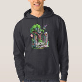 Symbiotische Stadt Hoodie (Vorderseite)