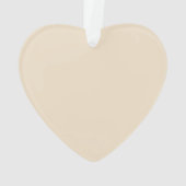 Symbol 2026 Feuerrotes Pferd Ornament (Rückseite)