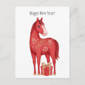 Symbol 2026 neue Jahre Postkarte (Vorderseite)