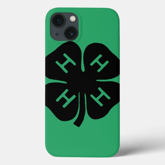Symbol: 4-H Club Case-Mate iPhone Hülle (Rückseite)
