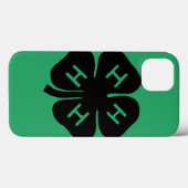 Symbol: 4-H Club Case-Mate iPhone Hülle (Rückseite (Horizontal))