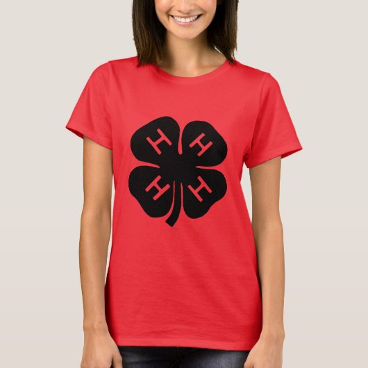 Symbol: 4-H Club T-Shirt (Vorderseite)
