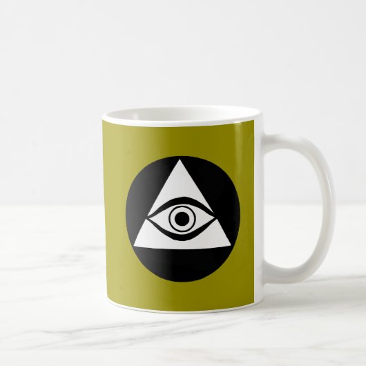Symbol: Alles sehende Auge Kaffeetasse (Rechts)