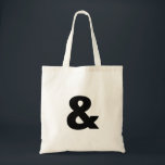 Symbol Ampersand Tragetasche<br><div class="desc">Dies ist Ihre perfekte Tasche für den täglichen Gebrauch. Es ist haltbar, niedlich, stilvoll, geräumig und schön gemacht. Diese personalisierte Ampersand Symbol monogramm niedliche Vintage Tasche ist die beste Geschenkidee für jeden.</div>