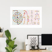 SYMBOL ART 2014 - Reiki Master Practice Poster (Heimbüro)