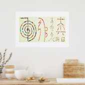SYMBOL ART 2014 - Reiki Master Practice Poster (Küche)