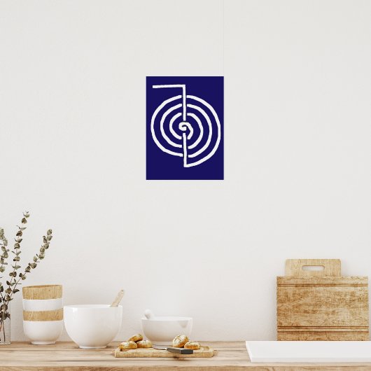 SYMBOL ART 2014 - Reiki Master Practice Poster (Küche)
