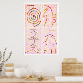 SYMBOL ART 2014 - Reiki Master Practice Poster (Küche)