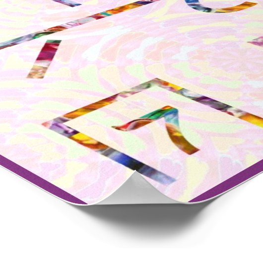 SYMBOL ART 2014 - Reiki Master Practice Poster (Ecke)