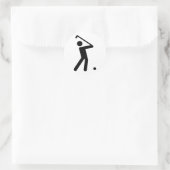 Symbol-Aufkleber Runder Aufkleber (Tasche)