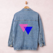 Symbol Bisexualität Jeansjacke (Hangar)