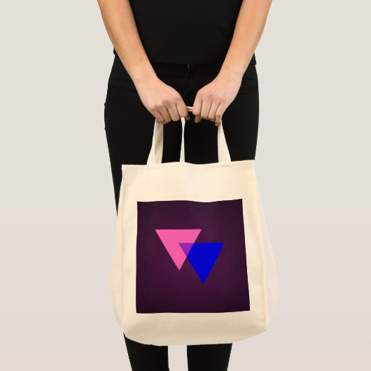 Symbol Bisexualität Tragetasche (Vorderseite (Produkt))