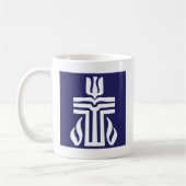 Symbol-bluewhite Kaffeetasse (Links)