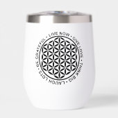 Symbol Blume des Lebens - Lebensregeln 1 (Vorderseite)