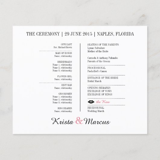 Symbol-Brautparty (Rückseite)