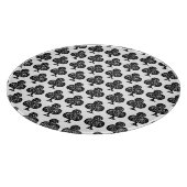 Symbol-Club der Karte Schwarz Form Linschnitt Schneidebrett (Ecke)