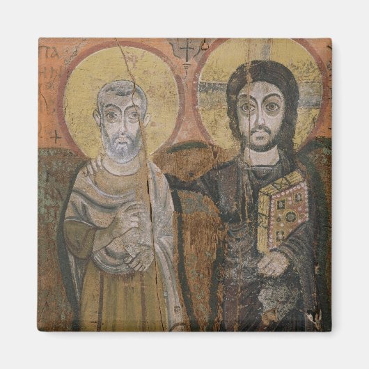 Symbol, das Abbott Mena mit Christus darstellt Magnet (Vorne)