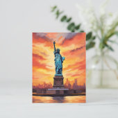 Symbol der amerikanischen Unabhängigkeit #3 Postkarte (Stehend Vorderseite)