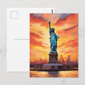 Symbol der amerikanischen Unabhängigkeit #3 Postkarte (Vorne/Hinten)