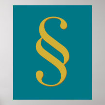 Symbol der Anwaltskanzlei "Wall Art"