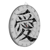 Symbol der chinesischen Liebe Dartscheibe (Vorderseite Links)