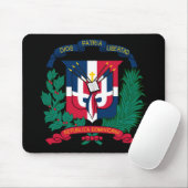 Symbol der Dominikanischen Republik Mousepad (Mit Mouse)