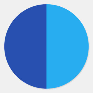 Symbol der Dubliner Stadtflagge Runder Aufkleber