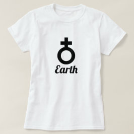 Symbol der Erde T-Shirt