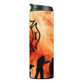 Symbol der Feuerabteilung Thermosbecher (Nach rechts gedreht)