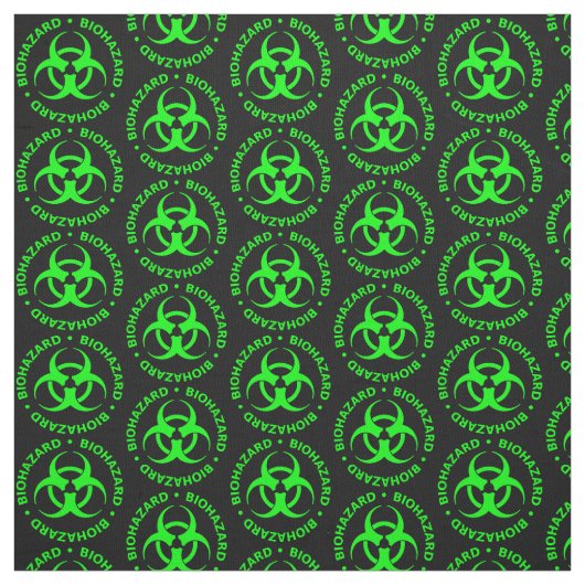 Symbol der grünen und schwarzen Biogefährdung Stoff (Muster)