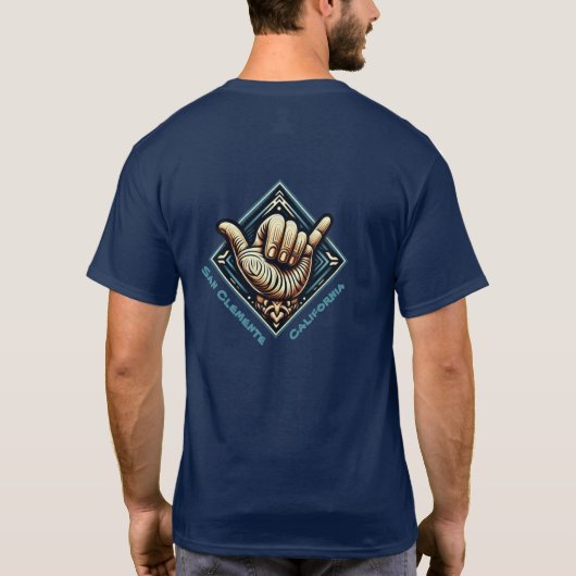 Symbol der Hand T-Shirt (Rückseite)