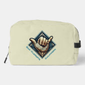 Symbol der Hand Waschbeutel (Rückseite)