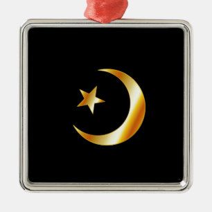 Symbol der Islamreligion Ornament Aus Metall
