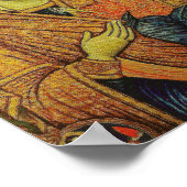 Symbol der Jungfrau Mary Poster (Ecke)