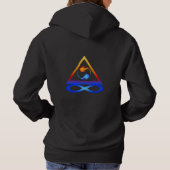 Symbol der Liebe Hoodie (Rückseite)