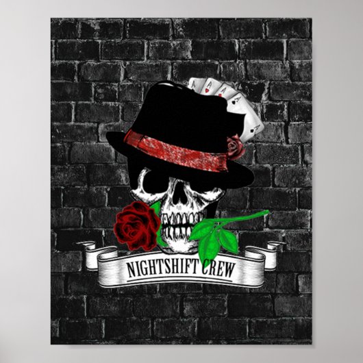 Symbol der NightShift-Crew Poster (Vorne)