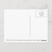 Symbol der Postkarte (Rückseite)