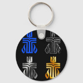 Symbol der Presbyterianischen Religion Schlüsselanhänger (Vorderseite)