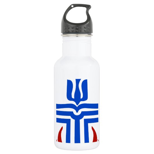 Symbol der presbyterianischen Religion Trinkflasche (Vorderseite)