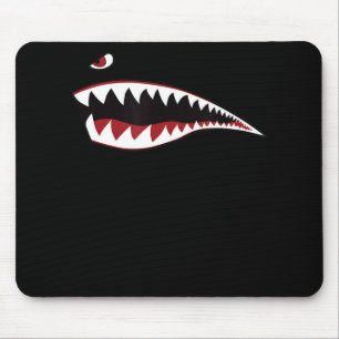 Symbol der "Shark Mouth Art" - Geschenk für den Ob Mousepad