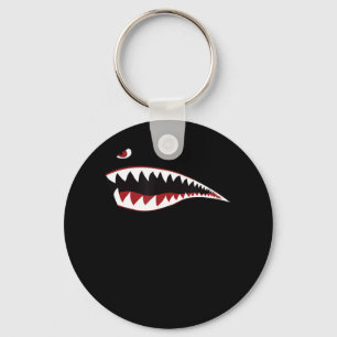 Symbol der "Shark Mouth Art" - Geschenk für den Ob Schlüsselanhänger