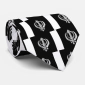 Symbol der Sikhism-Religion Krawatte (Gerollt)