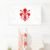 Symbol der Stadt Florenz - Italien Banner (Insitu)