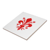 Symbol der Stadt Florenz - Italien Fliese (Seite)