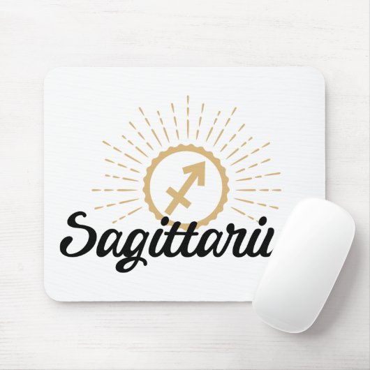 Symbol der Sternexplosion Sagittarius Mousepad (Mit Mouse)