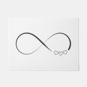 Symbol der Unendlichkeit Fußmatte (Vorderseite)